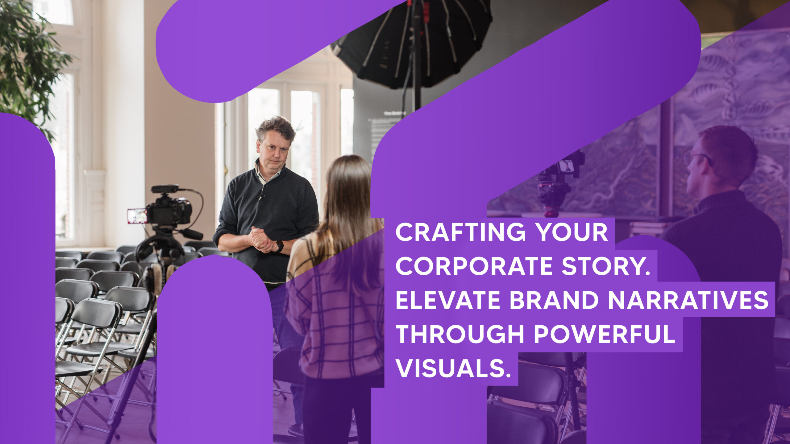 Corporate & Branded film content. Crafting your corporate story. We elevate brand narratives through powerful visuals